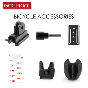 Универсальное крепление GACIRON на руль велосипесветильник, аксессуары для велосипедной фары, 3 м стикерыоснованиевинтовые гайки