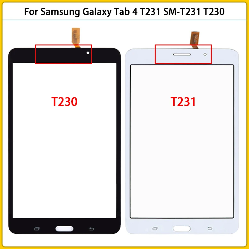 Новый T231 сенсорного экрана для Samsung Galaxy Tab 4 SM-T231 T230 SM-T230 сенсорный экран Сенсорная