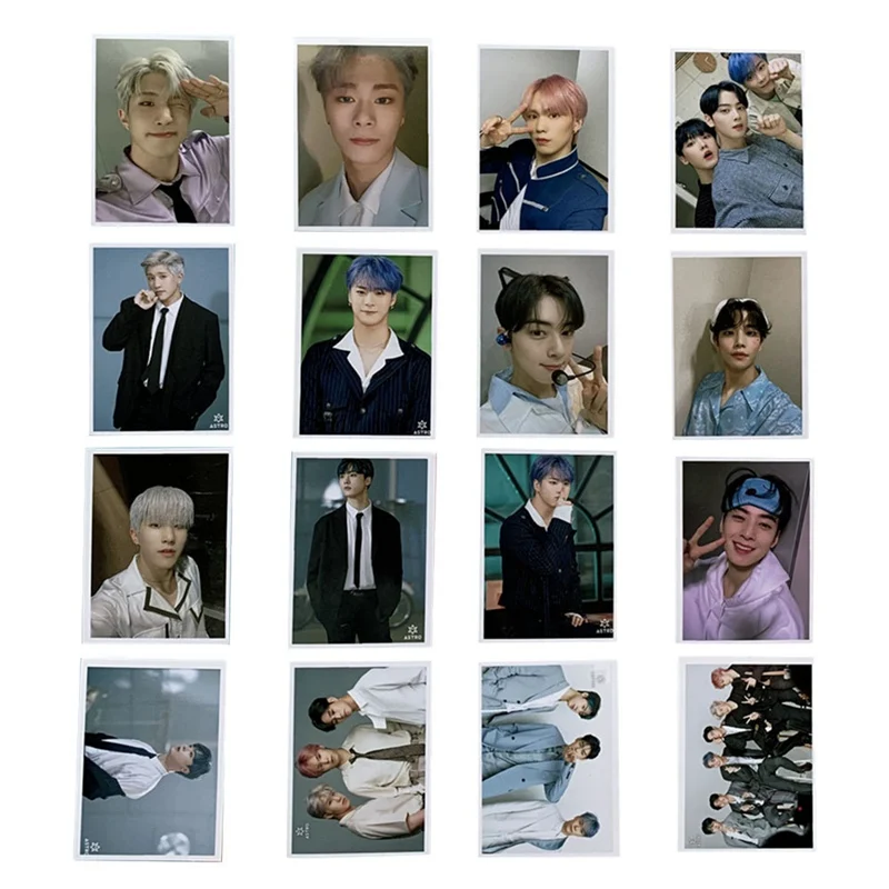 16 шт./компл. Kpop ASTRO новый альбом шлюз ЛОМО карта Фотокарта Myoung Joon Jin Woo коллекция