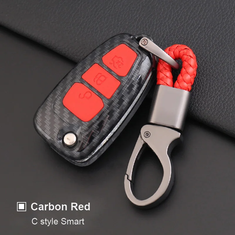 случай jingyuqin 10x Carbon + силиконовый ключ для Ford Focus 2 3 MK3 ST RS Ecosport Fuga Побег Fiesta Fold Fey 3btn