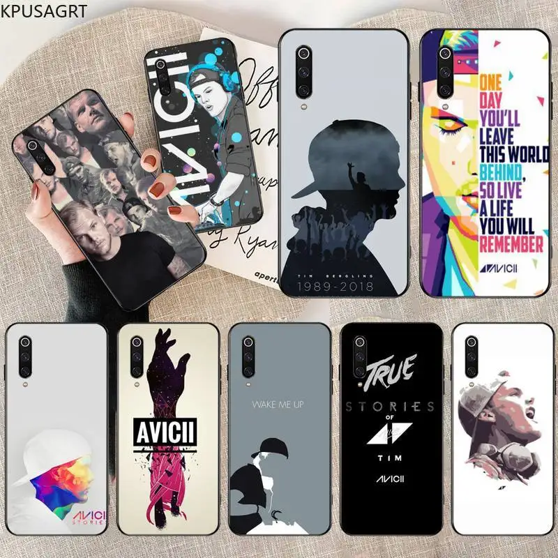 Мягкий резиновый Чехол KPWSAGRT Avicii DJ для телефона Xiaomi Mi Note 10 Lite 9T Pro xiaomi CC9 9SE |