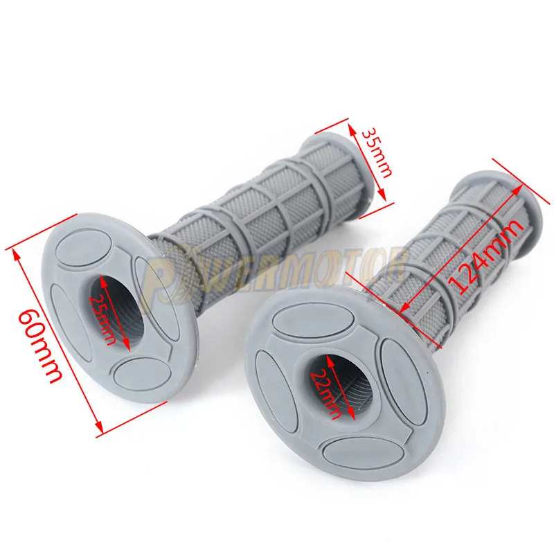 Мотоциклетные универсальные мягкие резиновые 22 мм 7/8 &quotРучные ручки для Honda Kawasaki