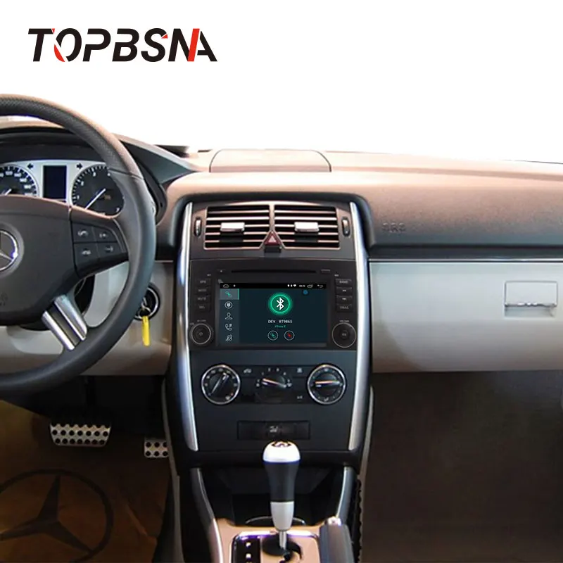Tobbsna Android 10 автомобильный dvd-плеер для Mercedes Benz B200 A B Class W169 W245 Viano Vito W639 Sprinter W906 WIFI 2 Din
