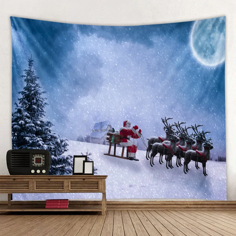 

Рождественская серия Ins ветер фон ткань подвесная ткань настенная ткань украшение для спальни тканевый гобелен