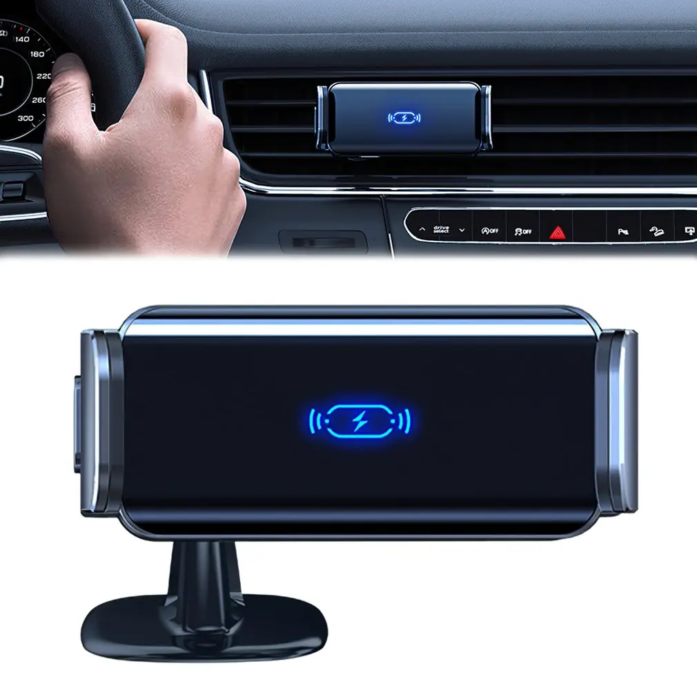 

Universal Car Holder Smart Fast Car Wireless Charger Car Air Outlet Mount Smart Auto Mobile Phone Holder For Phones
