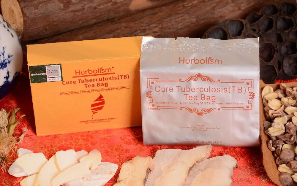 

Hurbolism TCM Tea Bag of Natural Herbal Ingredients to Cure Tuberculosis Stop Coughing Repair Damaged Lung Tissue Liquify Phlegm
