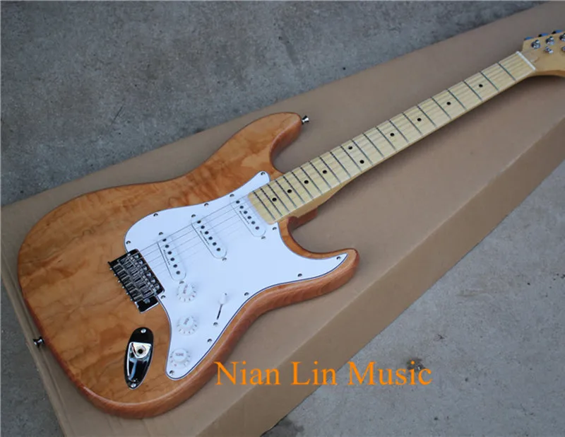 6 ой Электрогитары натуральное дерево Цвет корпус из красного дерева клена и 22