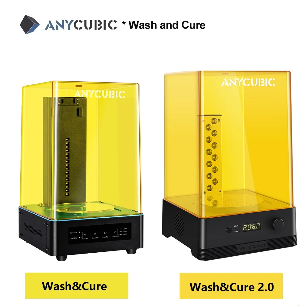 Anycubic 3D принтеры мыть чтобы было удобнее лечить 2 0 машина в 1 УФ отверждения смолы