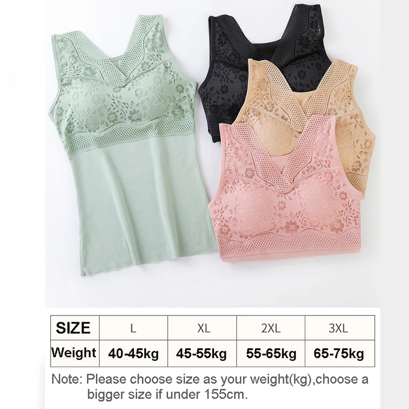 

Winter Shaper Tops Warm Peached Vest Body Shaper Keep Warm Latex Bra Lace Sexy Lingerie Slimming Underwear Female Shapewear