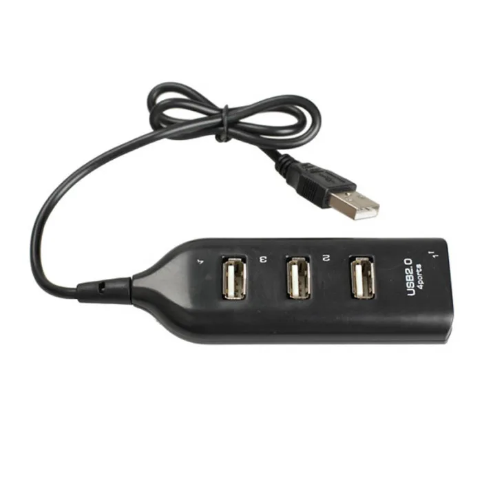 4 порта USB 2,0 высокоскоростной мини-концентратор разъем док-станция для портативных ПК JHP-лучший
