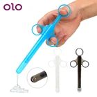 Оло Enema инжектор анальный для чистки вагины инструменты клизмы шприц смазка аппликатор секс-помощь инструменты для пар