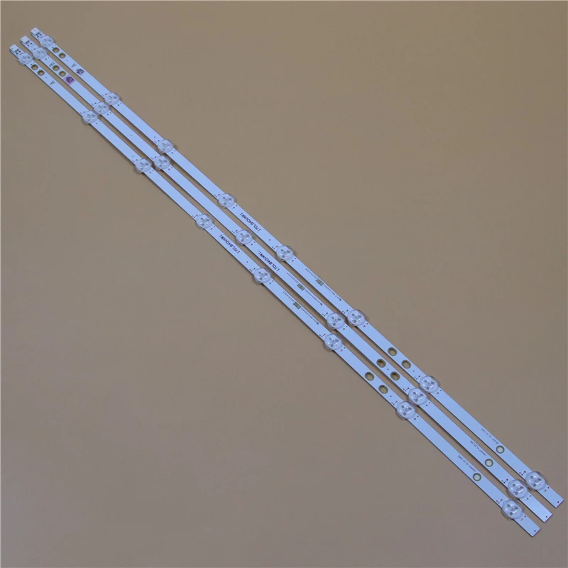 3 шт./комплект светодиодные ленты для подсветки телевизора 40 дюймов|Краски гуашь|