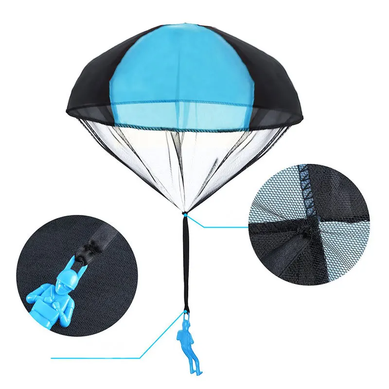 Аттракцион-парашют забавные уличные игрушки для детей развивающие летающий