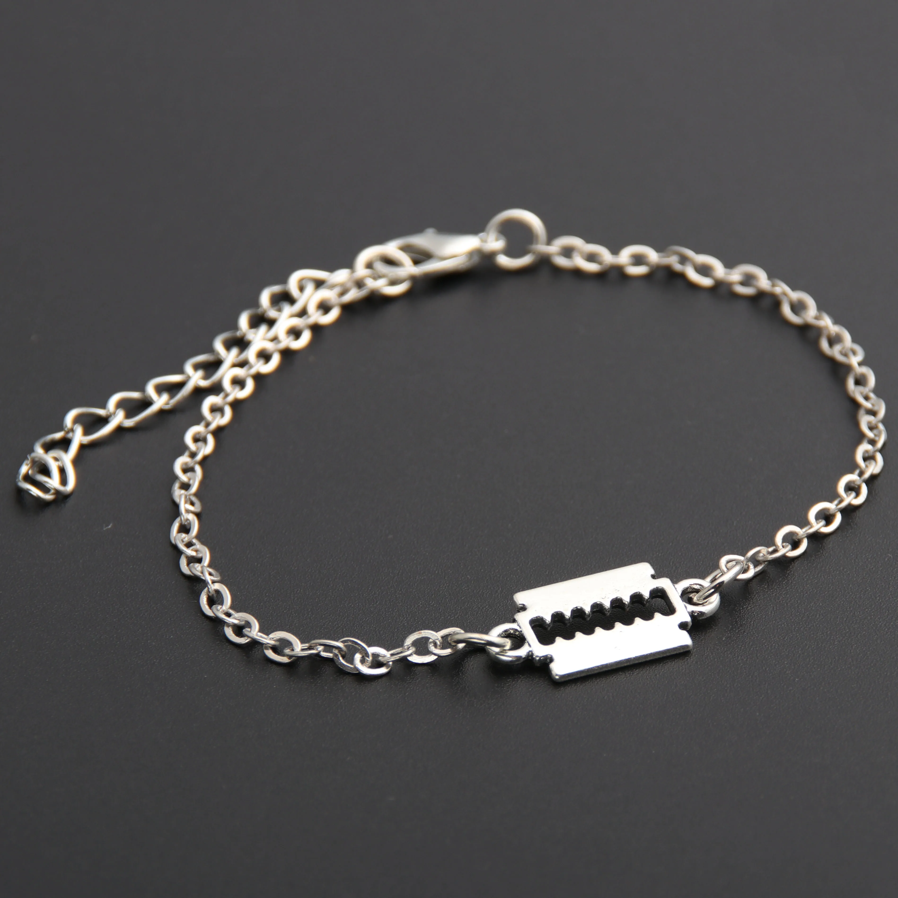 1 шт. мужской браслет бритва в форме бритвы|Цепочки и браслеты| |