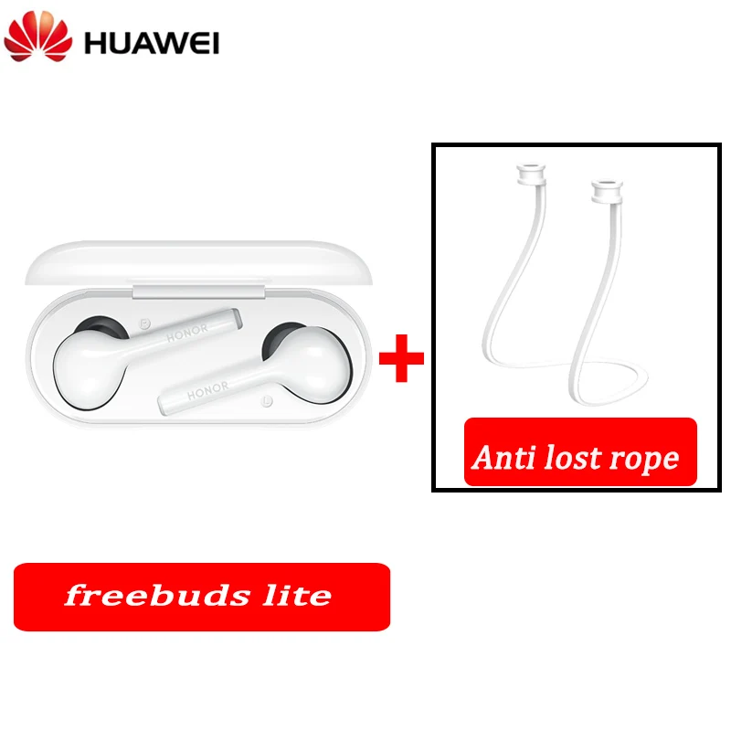 freebuds lite rope Flypods lite Honor Flypods Lite беспроводные наушники Bluetooth 4,2 водонепроницаемые IP54 управление нажатием - Цвет: freebuds lite rope