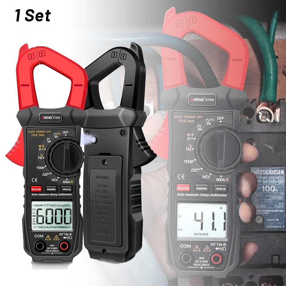

High Qualityclamp Meter ST209 Measuring Table Clamp Meter Measuring Tool True RMS High Precision Capacitance