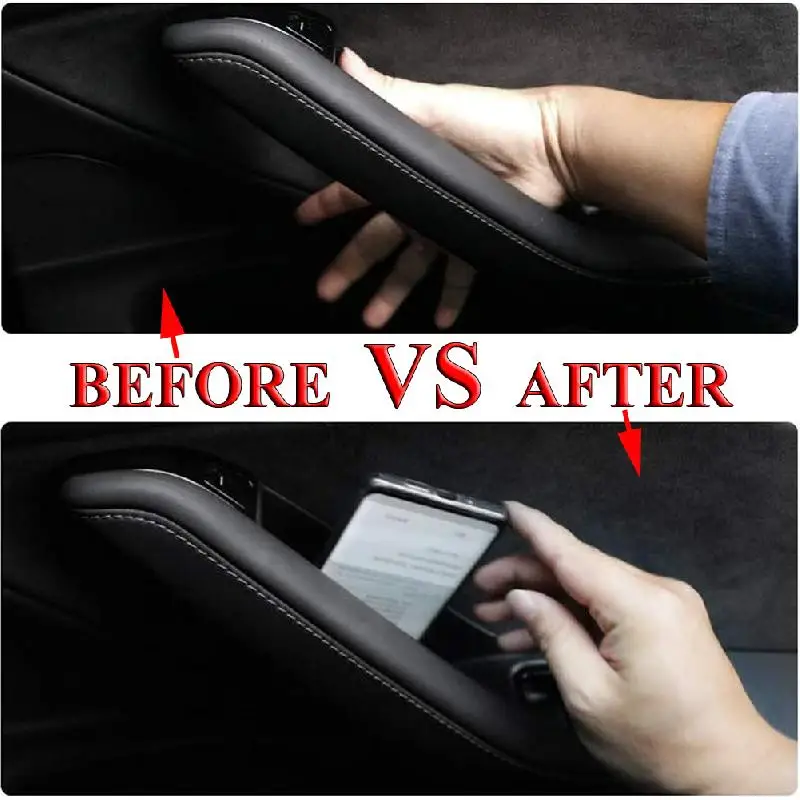 Авто Автомобильный ящик для хранения ручка карман дверь боковые поддоны