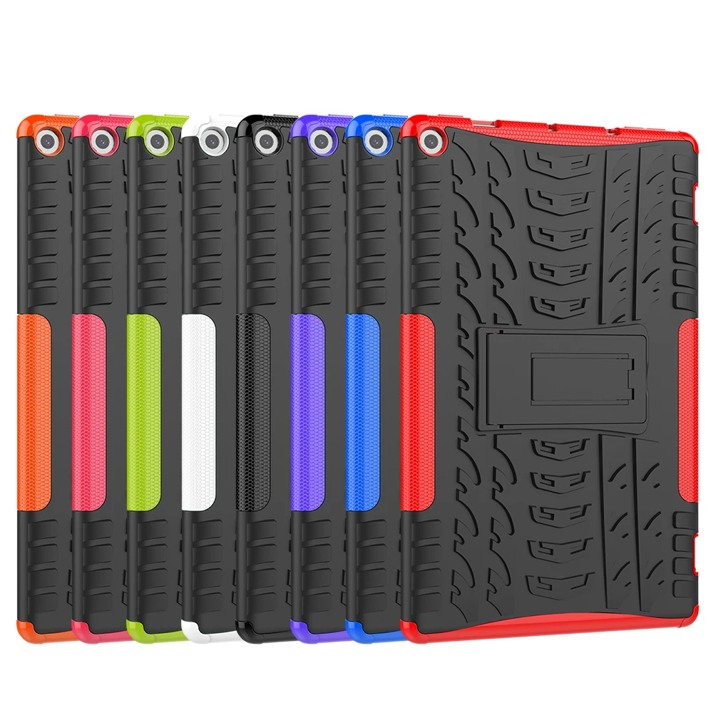 Чехол для Amazon Kindle Fire HD 10 2019 гибридный прочный армированный чехол из ТПУ и