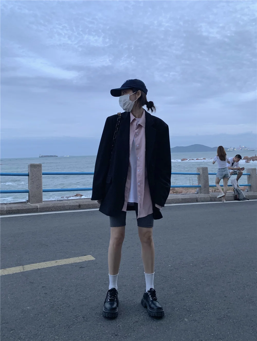 Высококачественный костюм повседневное пальто новинка 2021 свободный в Корейском