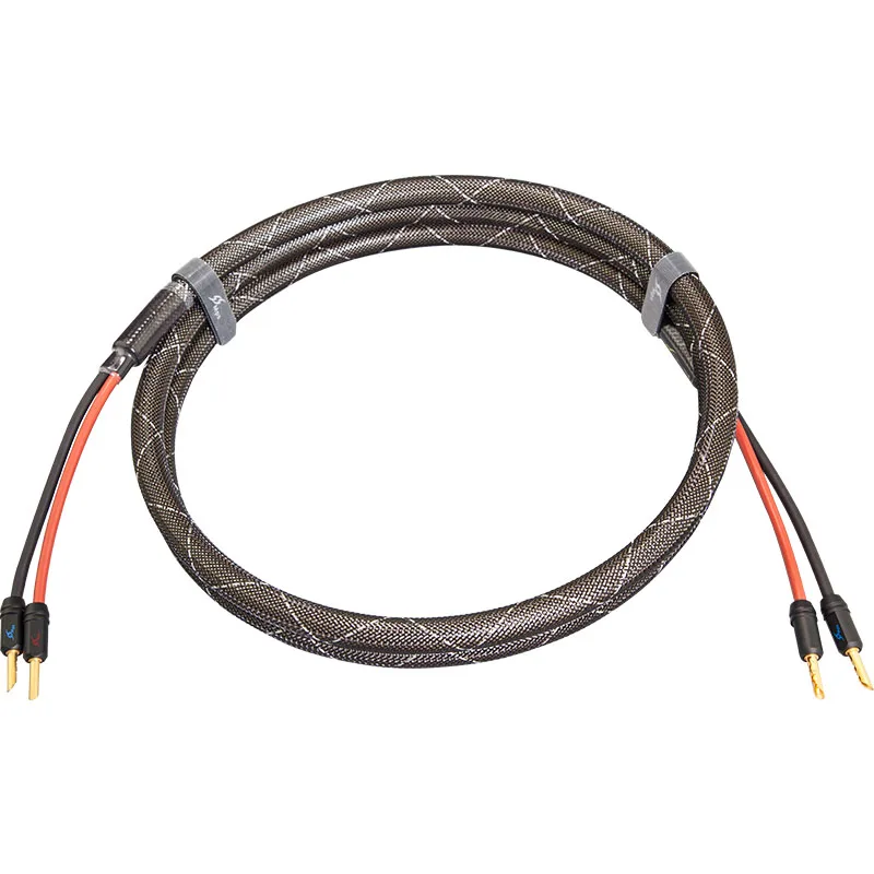 Hi Fi MPS 6N OCC + Позолоченный разъем штекер динамика аудио кабель усилитель CD DVD провод