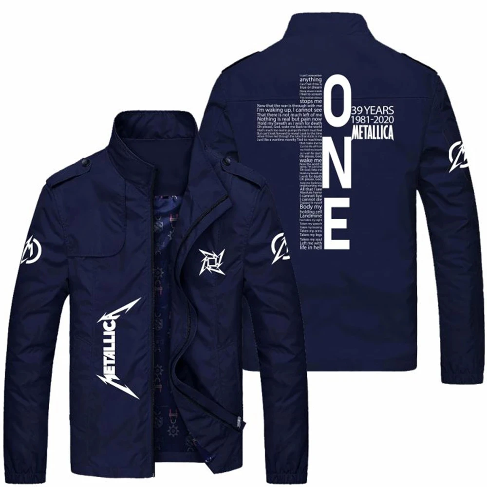 

2021 new boutique men's jacket spring and autumn zipper cardigan motorcycle style club casual fashion men's coat L-6XL