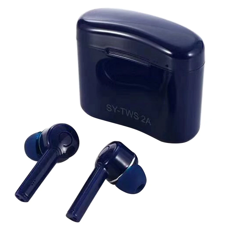 

Bluetooth Earphone Intelligent Fingerprint Contact Control Wireless with Stereo Bass Sound Smart Connect Headset