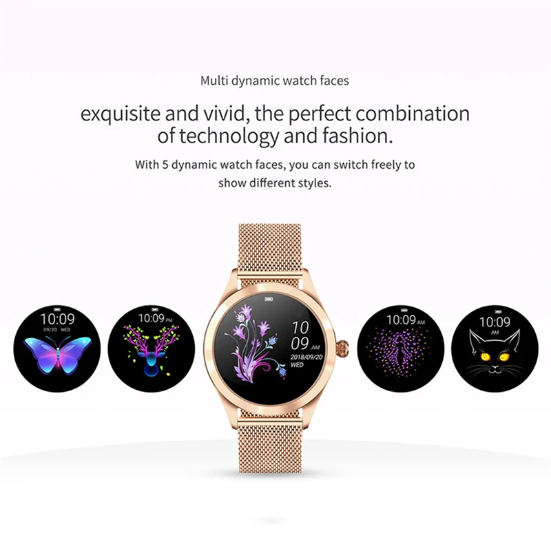 New Fashion Multifunction Smart Bracelet Steel Belt Watch Multi - Sports Mode Women's Smartwatch | Электроника