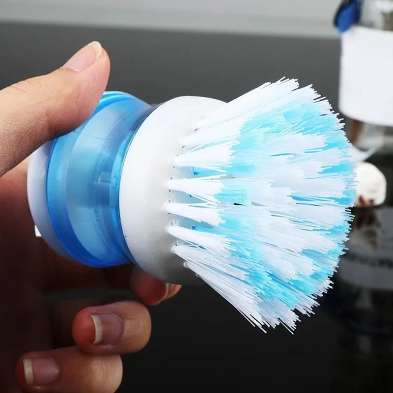 Кухонный инструмент для мытья кастрюля посуда щетка дозатор жидкого мыла