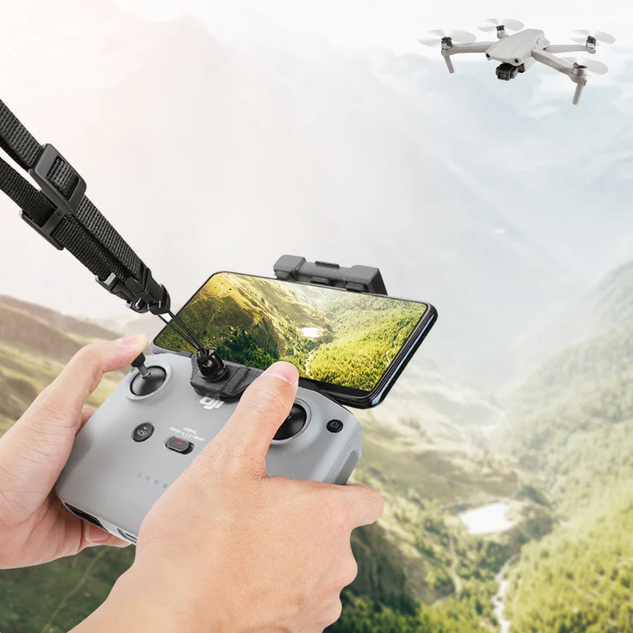 

DJI Mavic 3 Lanyard Neck Strap Remote Controller Clip Mount for DJI Mini 2 Air 2/Air 2S/Mavic 3 Drone Accessories