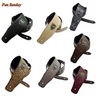 Гитары Запчасти расширить Электрогитары ремень из змеиной кожи с тиснением из искусственной кожи акустической гитары ремень ремешок для бас-гитары