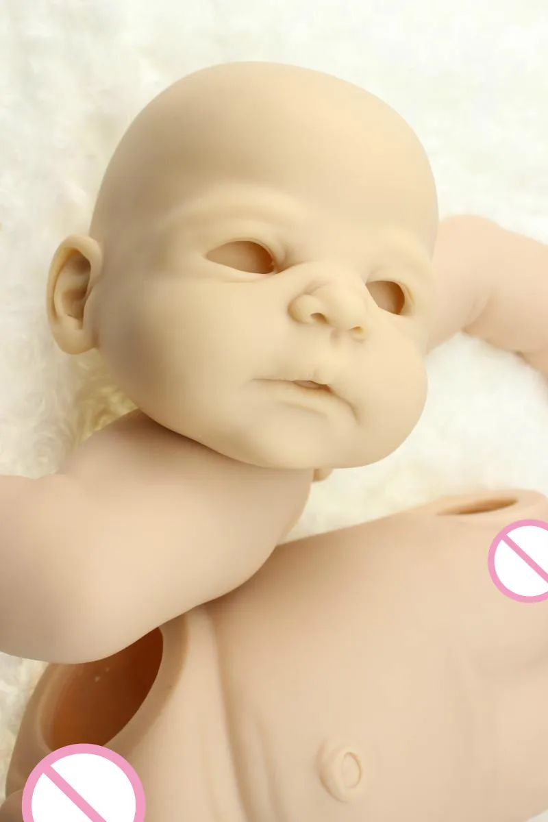 

Мальчик полный винил Силиконовые Мягкие Reborn Baby Doll Kit реалистичные куклы комплект ручной работы подарки Детские куклы аксессуары