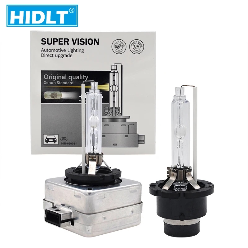 HIDLT 2021 новые 35 Вт/55 Вт D1S D2S D3S D4S супер видение анти УФ HID ксеноновая лампа 4300K 5000K 6000K