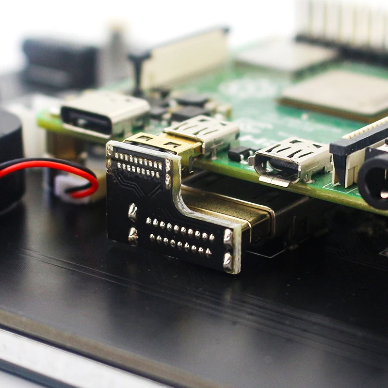 Емкостный ЖК-дисплей 7-дюймовый сенсорный экран Raspberry Pi 4 Model B 1024x600 IPS с динамиком