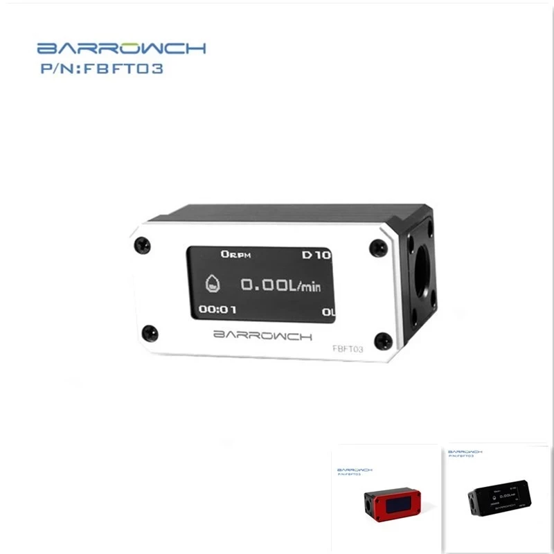 

Barrow OLED цифровой дисплей, измеритель температуры воды, система охлаждения воды с динамическим цветным экраном, термометр FBFT03