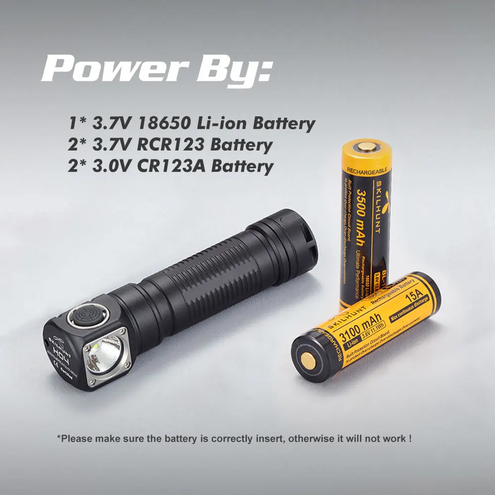 Skilhunt H04 H04R H04F RC 1200 люмен два пользовательских UI USB Магнитный перезаряжаемый светодиодный фонарик Охота Кемпинг+ повязка на голову