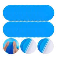 51020pcs self adhesive pvc repair patch round vinyl pool liner patch vinyl rubber boat repair for inflatable boat stickers