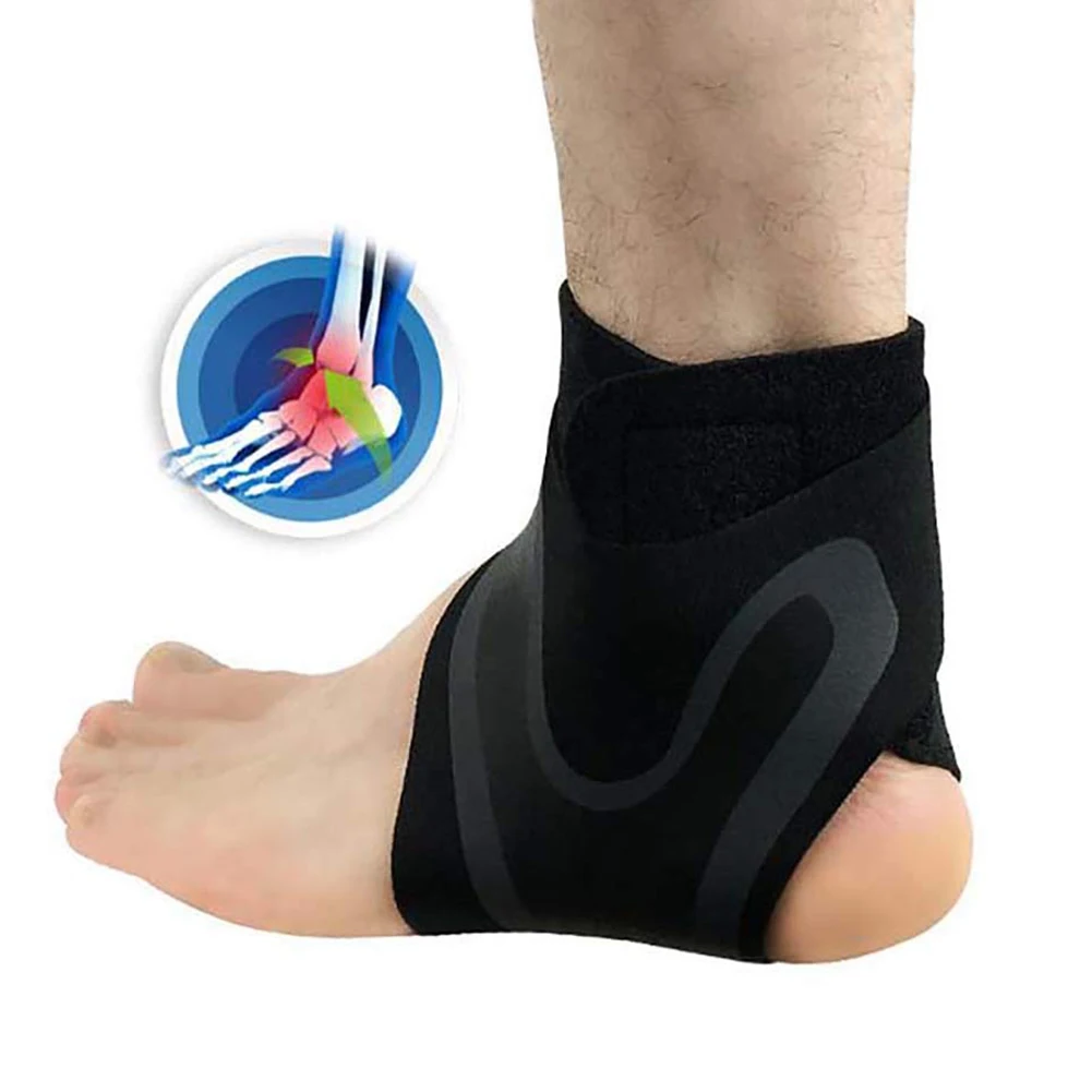 

Professional Football Ankle Wrist Support Hiking Anti-sprain Elastic Ankle Brace Belt Ankle Foot Protector Sports Safety