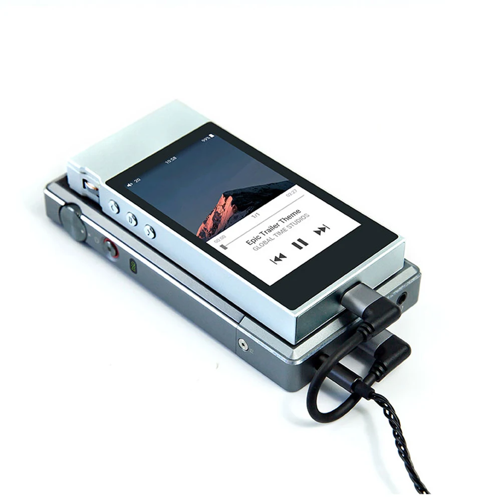 FiiO CL06 Тип с разъемами типа C и Micro USB кабель для передачи данных M7 Q1II Q5|Аксессуары MP3