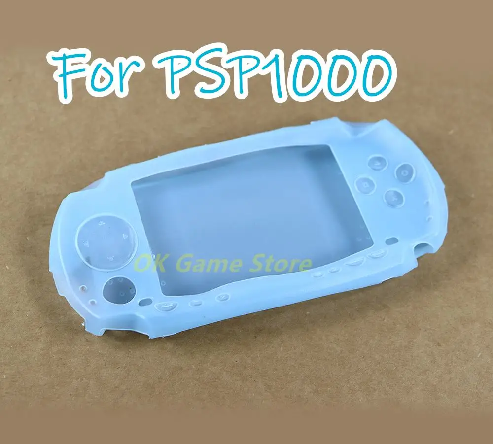 Фото 1 шт., силиконовый мягкий защитный чехол для консоли Sony PlayStation Portable PSP 1000 №1