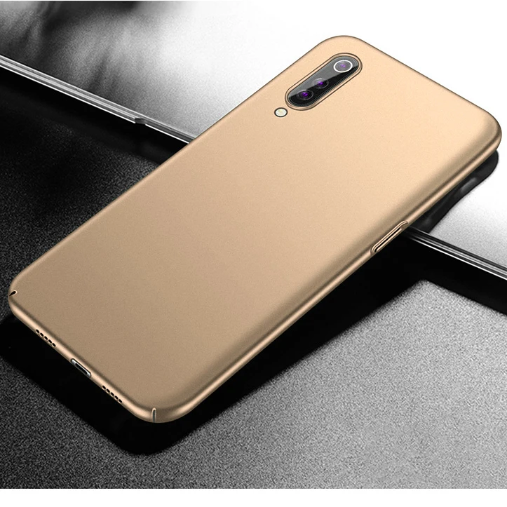 Золотой Полное покрытие чехол для samsung Galaxy A10 A20 A30 A40 A50 A70 A10S A20S A30S A50S A70S M30 M10 M20 A20e Матовый Жесткий ПК чехол - Цвет: Золотой
