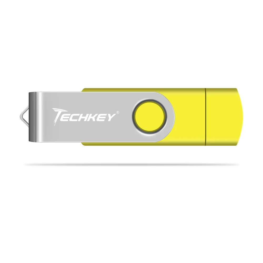 yellow Многофункциональный otg Флешка 4 ГБ 8 ГБ 16 ГБ USB флэш-накопитель памяти stiv 32 Гб 64 Гб Флешка для хранения флэш-диск для смартфона - Цвет: yellow