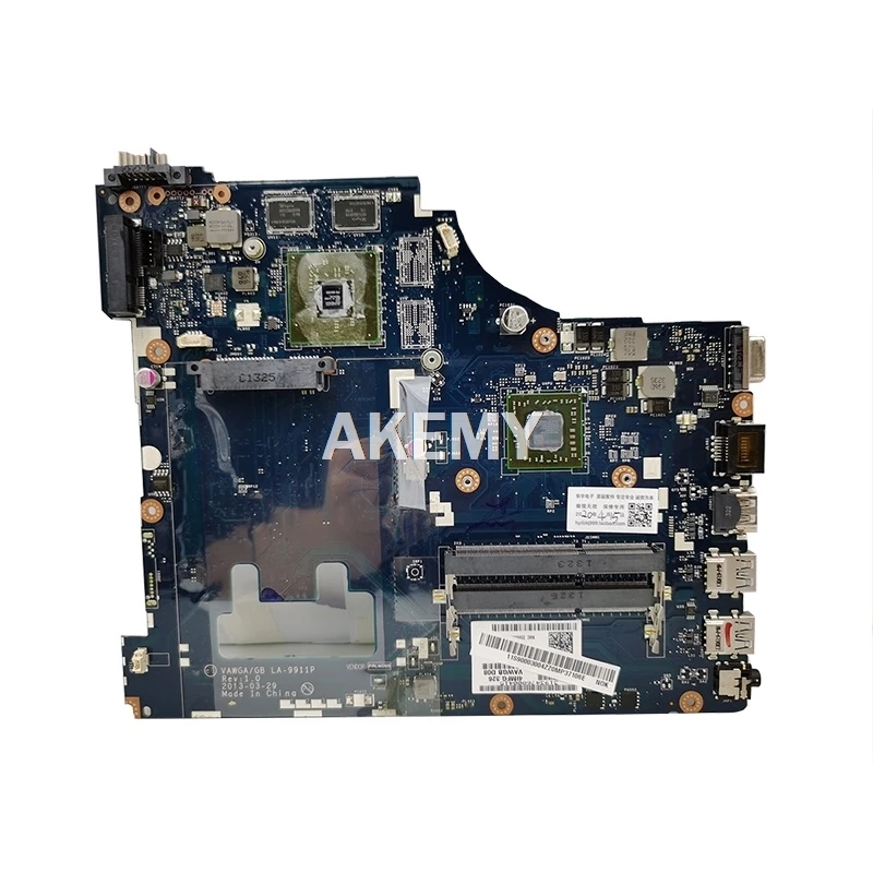 G505 VAWGA/GB LA 9911P материнская плата для For Lenovo g505 E1 E2 CPU la 9911p rev: 1 0 с ЦП тест|Материнские