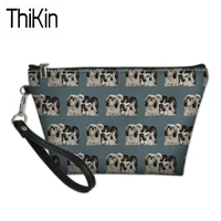 make up bags for women cute shiih tzu printing cosmetic cases ladies function makeup pouch females wash kit bags storage