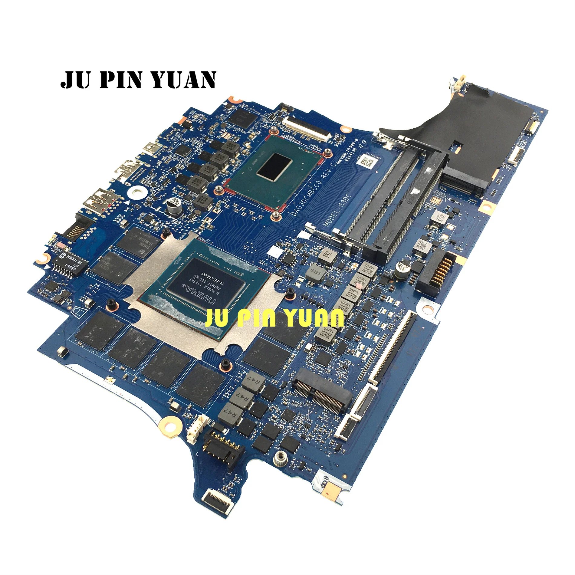 

For HP OMEN 15-DC Laptop Motherboard DAG3DCMBCC0 G3DC With SRF6U i7-9750H CPU RTX 2070 8GB GPU N18E-G2-A1 Fully Tested OK