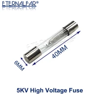 5kv special microwave oven fuse 640mm 0 65a 0 7a 0 75a 0 8a 0 85a 0 9a 1a glass tube fuse 5000v 700ma 6x40mm high pressure fuse
