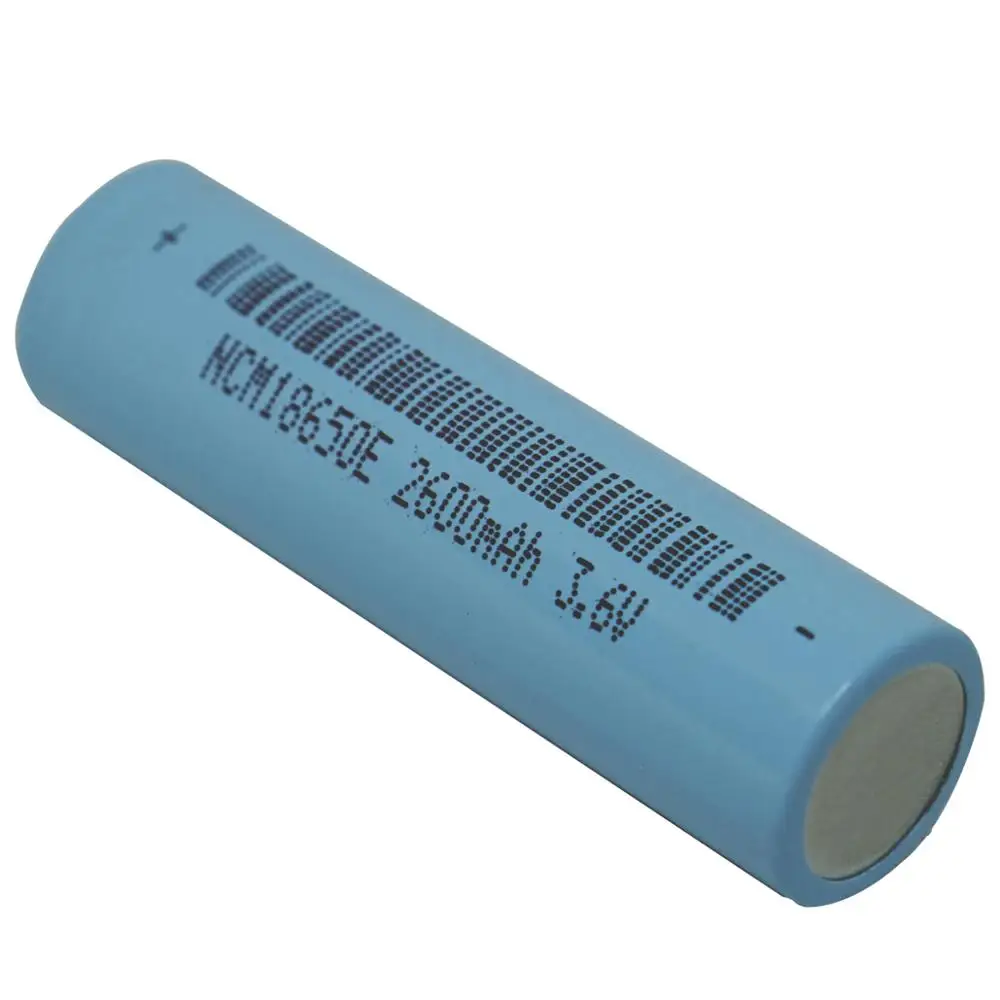 1 шт. 18650 2600mah 3 6 V литий ионная плоская аккумуляторная батарея INR литиевые батареи