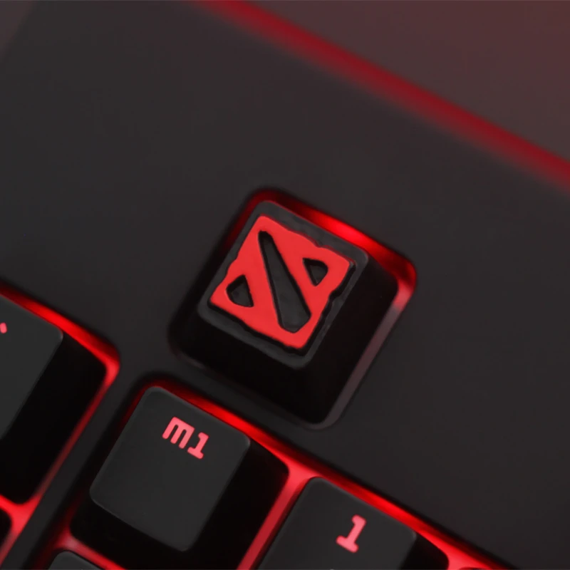 KeyStone Keycap 1 шт. DOTA2 тема алюминиевый сплав металлические механические клавиатуры