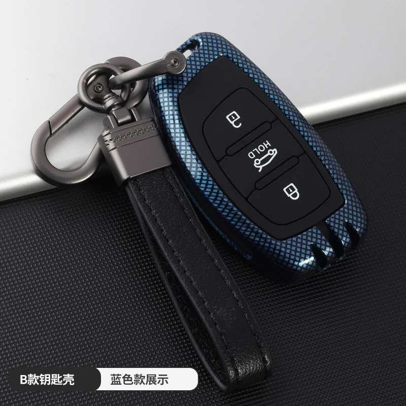 

Key cover Car Key Case For Hyundai IX30 IX35 IX20 Tucson Elantra Verna Sonata Smart Remote Keychain Protect Bag Accessories