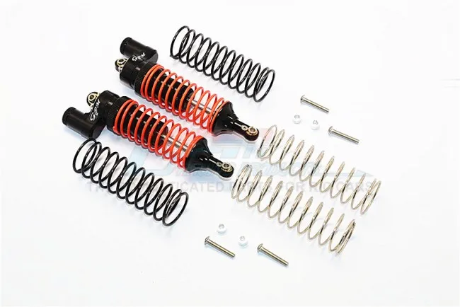 GPM ALUMINIUM REAR ADJUSTABLE L-SHAPE DAMPER (95MM) WITH 1.3MM &amp 1.7MM COIL SPARE SPRINGS For TRAXXAS TELLURIDE 4X4 RC Upgrade | Игрушки и