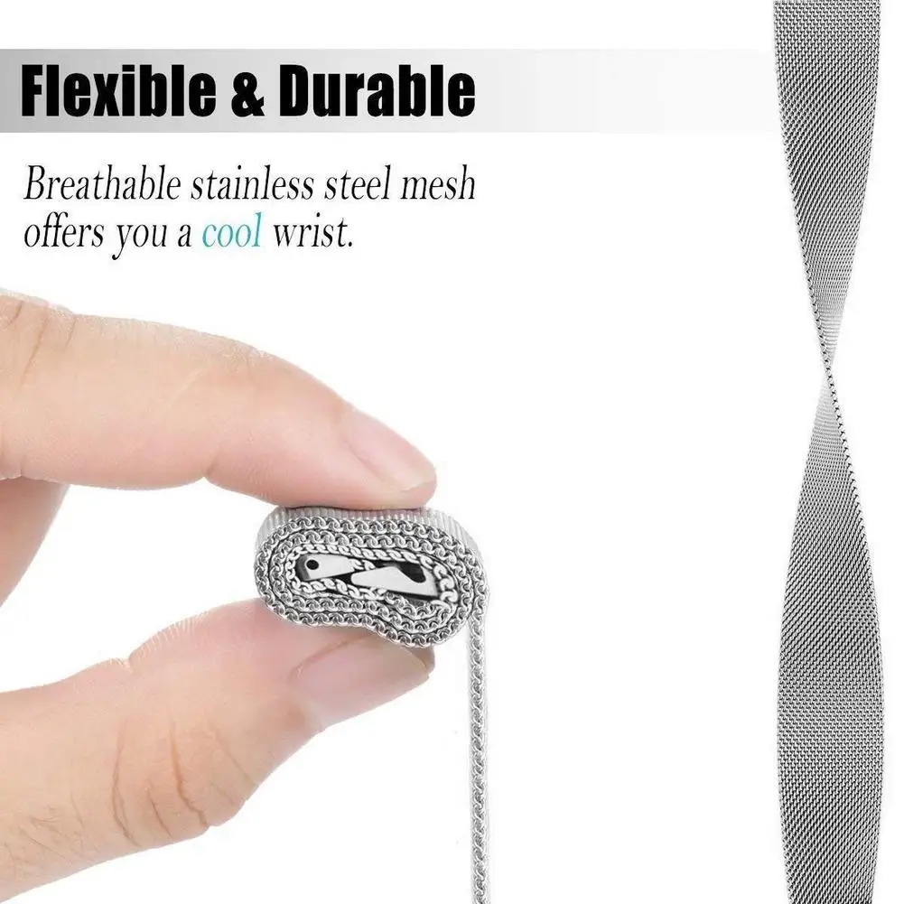 Ремешок из нержавеющей стали термостойкий водонепроницаемый ремешок для часов